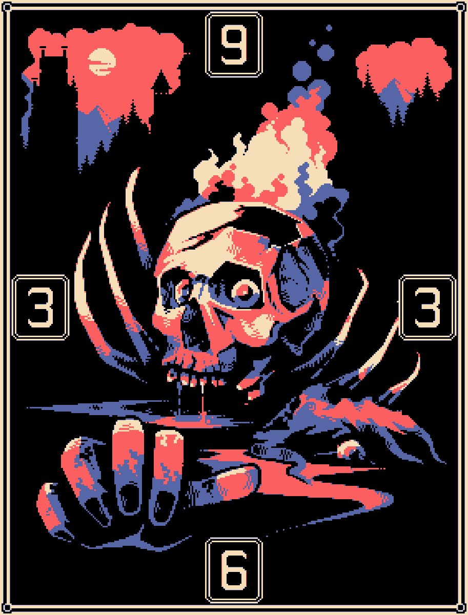 「Commission for @ Forgotten Runes #pixela」|Dmitry Petyakin (commissions open)のイラスト