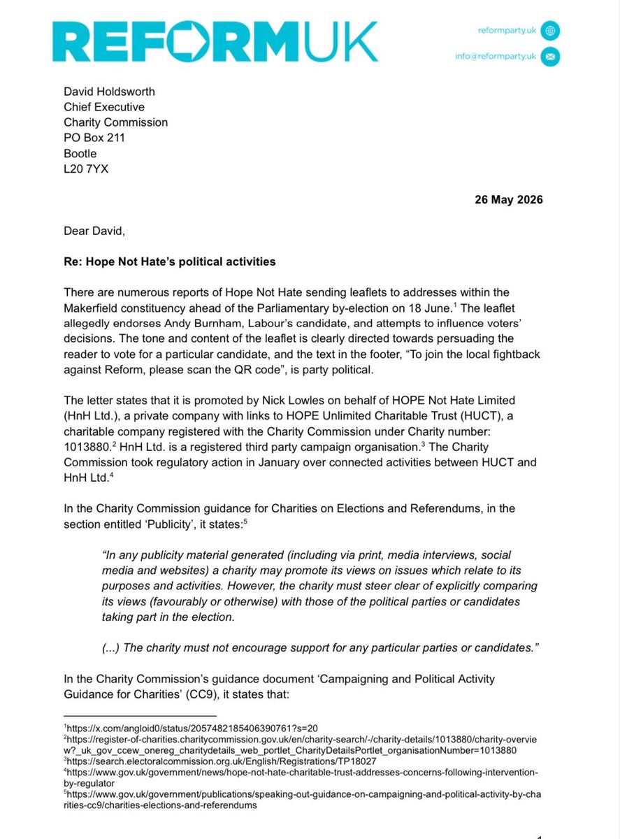 Nigel Farage MP tweet media