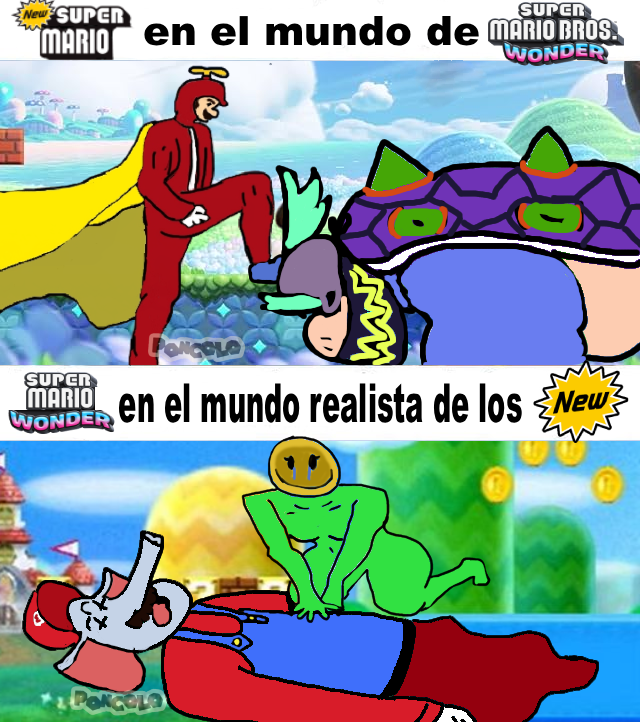 Poncol0's tweet photo. cualquier new se solea el universo de super mario bros wonder amigo https://t.co/TvcyXCQesg