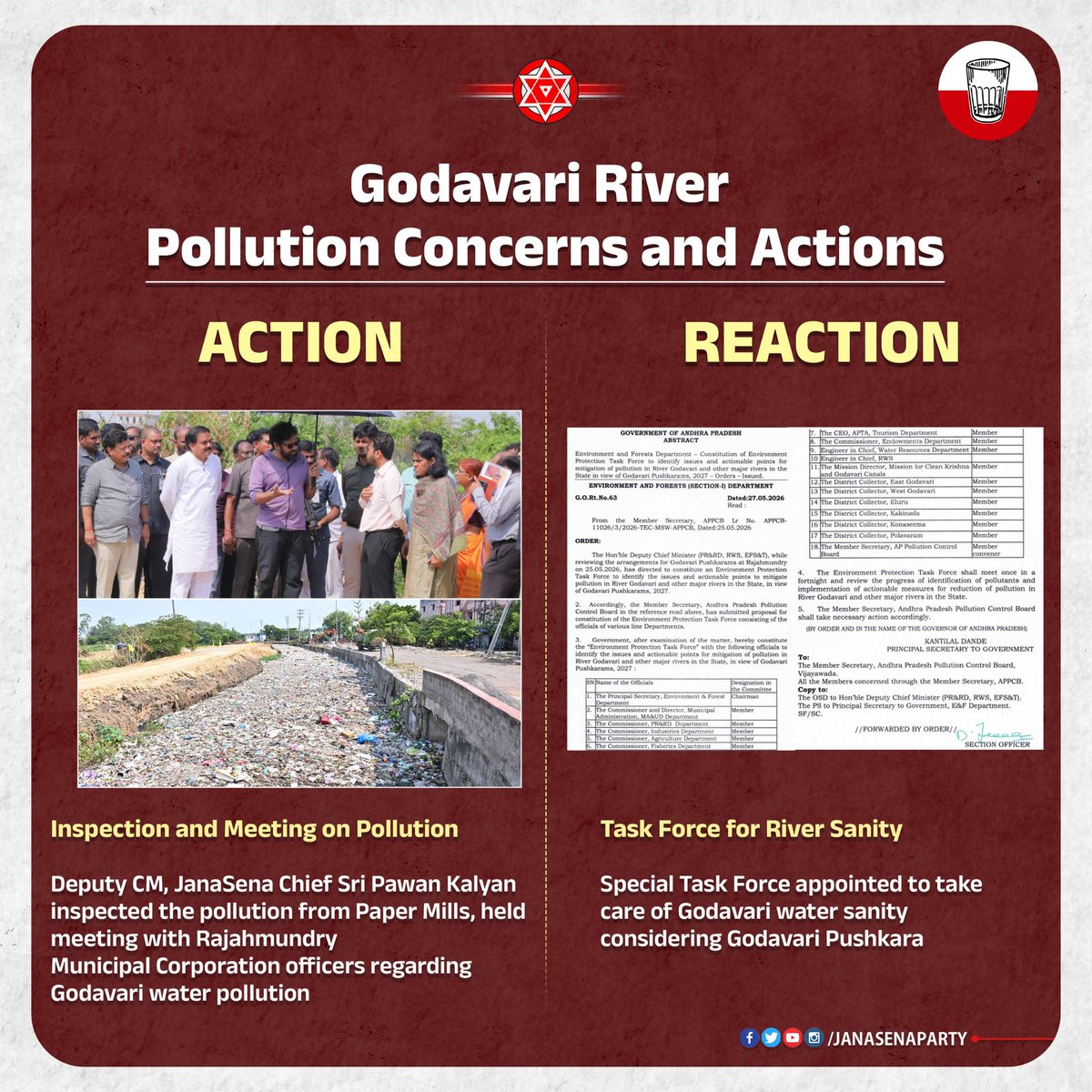 JanaSena Party tweet media