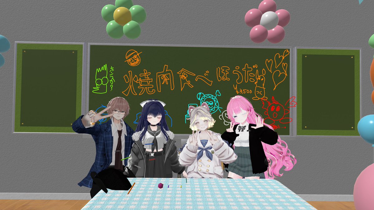 trpg__matsu's tweet photo. 昨日はご来場ありがとうございました！
キャストデビュー回でした！　フレンドさんも来てくれてとってもはっぴ～！
今後新しい内容の公演もあるかも？！ 何度も来てくれたら嬉しいです！

#ReLibrary_VRC https://t.co/2L57anXtqd