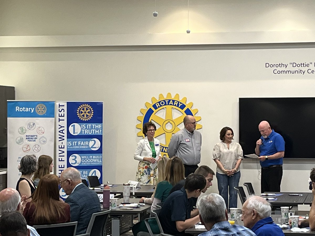 Franklin_Rotary's tweet photo. First meeting at our new location, @MercyinFranklin https://t.co/osCg4mLoHl