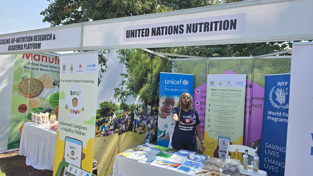 UNICEFZIMBABWE's tweet photo. Malnutrition slows economic growth, but investing in nutrition delivers high returns.

​At today's high-level meeting, Govt &amp; @UNZimbabwe partners are aligning on a shared domestic financing agenda to elevate nutrition as a national development priority. 🇿🇼 #ForEveryChild https://t.co/E7EyITpwCr
