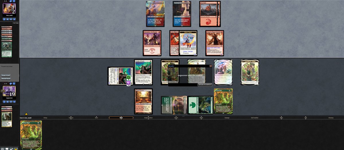 Natity97's tweet photo. Another 4-1 with Naya Energy, losing sadly to Esper Goryo 😅
The deck is just too fun — broken Energy starts + Ritual value 🔥
Still loyal to my big brother Boros but i will explore also this route❤️
#MTG #MagicTheGathering #ModernMTG #NayaEnergy #Boros #EsperGoryo #MTGModern 🔥 https://t.co/WstI9gG0z7