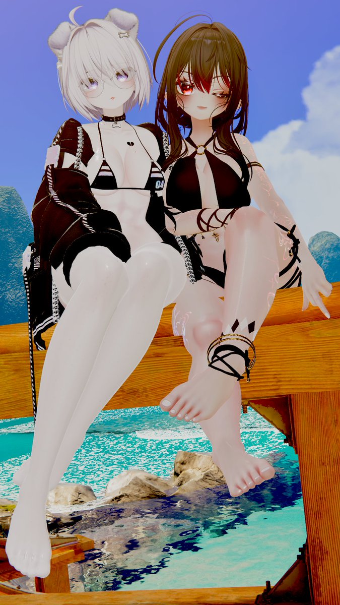 PulseYuna's tweet photo. Summer sucks but we are hotter.~ @Hiiyamiii https://t.co/wT2wbd8KxF