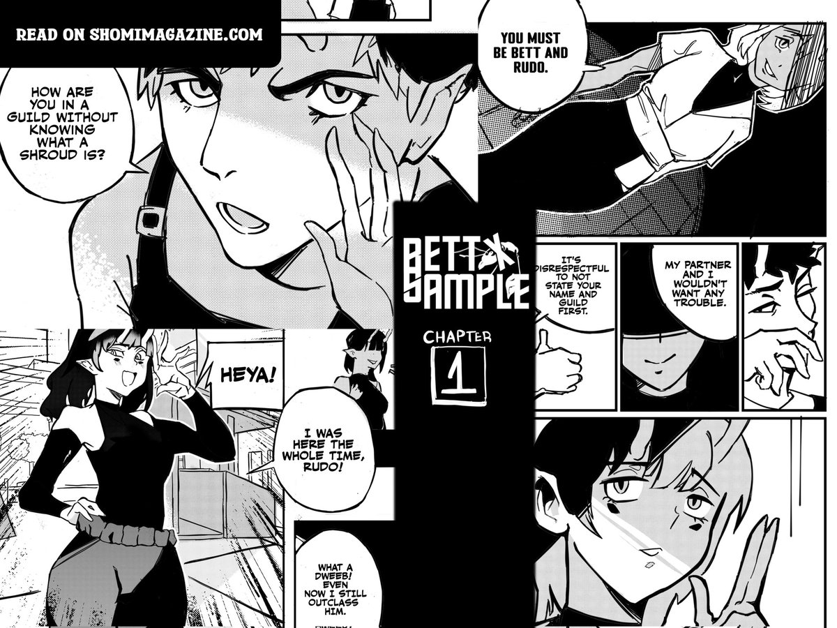 BettXSample's tweet photo. Rudo and Bett meet up for their first mission.
All paths lead to here! Get a fresh new look at Bett X Sample!
https://t.co/J4zlIuvTTT https://t.co/mG0XFoWK5U