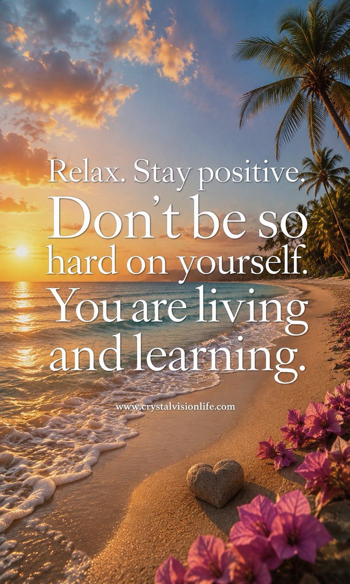 CrystalVision's tweet photo. Some seasons of life are meant for growth, not perfection.

You are allowed to be learning.
You are allowed to be healing.
And you are allowed to give yourself the same grace you give everyone else.
Breathe. Slow down. Keep going.
#mindsetshift #healingjourney #selfgrowth #positivevibes #innerpeace