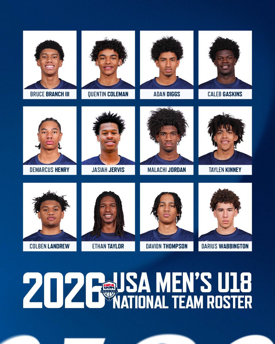 MeanstreetsEYB's tweet photo. Congratulations to Meanstreets EYBL 2027 Guard
Davion Thompson (@Davion_t9) on being named to the 2026 USA Men’s U18 National Team Roster
@usabasketball 
@USABYouth 
@usabjnt 

Ⓜ️💨
#RespectTheStreets https://t.co/nCEeMpZ2VG