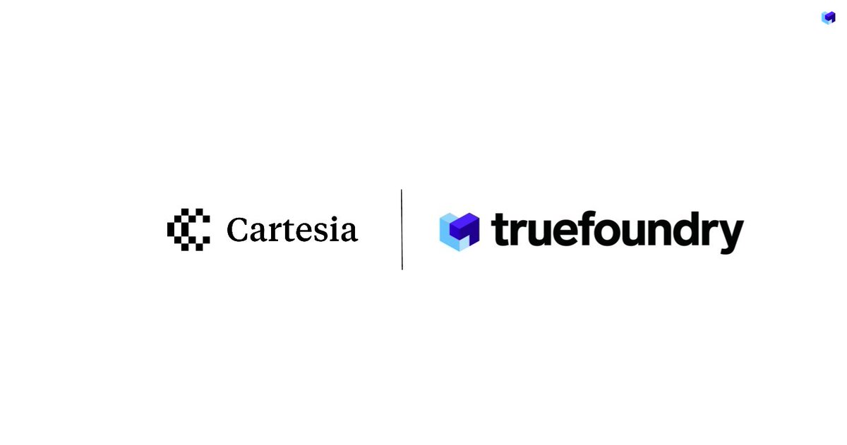 truefoundry's tweet photo. Cartesia is now a first class integration on the TrueFoundry AI Gateway.

Sonic delivers sub-100ms voice generation on a state space model architecture. Fast enough for voice agents that feel like real conversation. Now routing through the same gateway as your LLMs. https://t.co/RZgWBUD62O