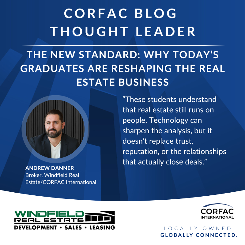 CORFACIntl's tweet photo. 🎓 The future of commercial real estate is already here. Today’s students are already using AI, market intelligence, and real-world deal analysis — while also understanding that relationships, trust, and reputation still drive success in CRE.

👉 Read: https://t.co/fF5q5k4SS7 https://t.co/jFl06usTq3