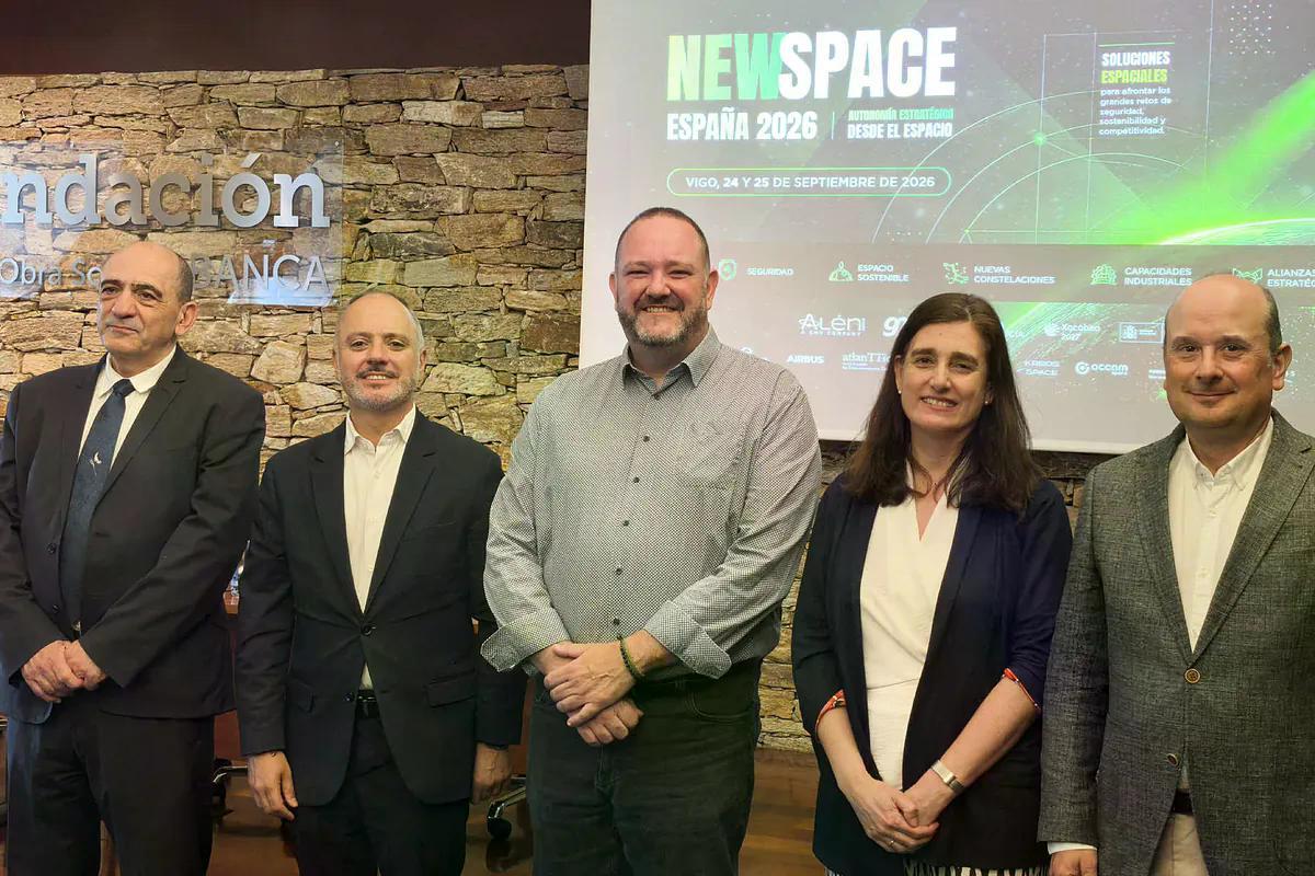 exp_empresas's tweet photo. Vigo acogerá New Space España 2026 bajo el lema "Autonomía estratégica desde el espacio" https://t.co/2q17Atr6B4 https://t.co/UVPjCWuJVy