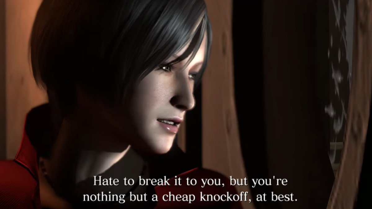 jillvaleentine's tweet photo. i don’t think we appreciate just how funny ada actually was in re6 like girl had a one liner for everything https://t.co/PJZcG2RsLO