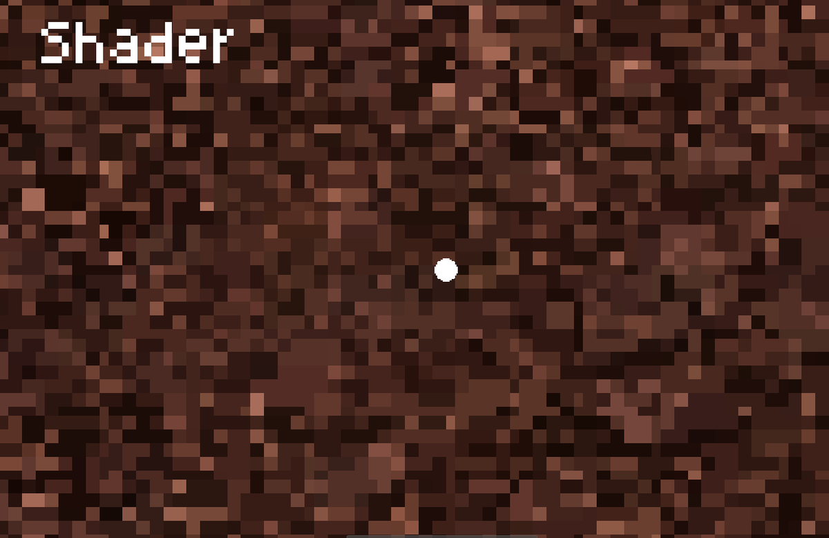 sugareddev's tweet photo. @FracDawn Conversely, shaders are more likely to do that. Here, we’re actually changing the resolution rather than faking it, so the pixels are truly pixels! With shaders, the effect is simulated through mathematical tricks; those pixels are not real, which often results in imperfections~ https://t.co/BqZSUpyJFj