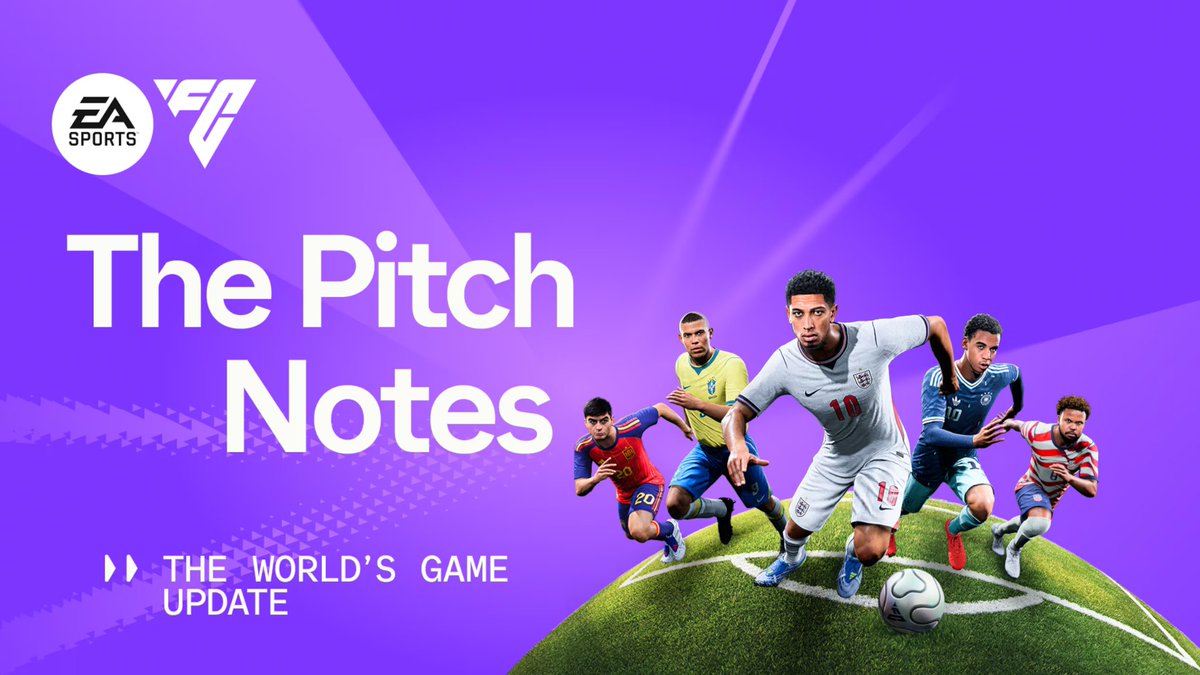 MCFifa_Colombia's tweet photo. ✅ RESUMEN | Actualización de la Copa del Mundo 2026 en #FC26

🌍 Estará disponible a partir del 4 de Junio.
🎮 53 Selecciónes nacionales totalmente licenciadas.
🏆 Nuevo Modo de Juego: The World's Game.

🧶 Abrimos Hilo... https://t.co/26vRTxOnJ9