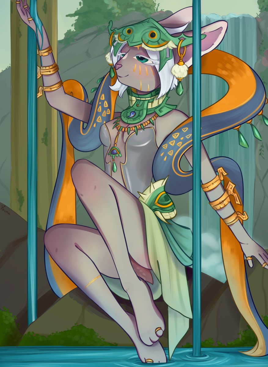 YounaUni's tweet photo. Mineru from Zelda💚 https://t.co/AdaCGwcjnh