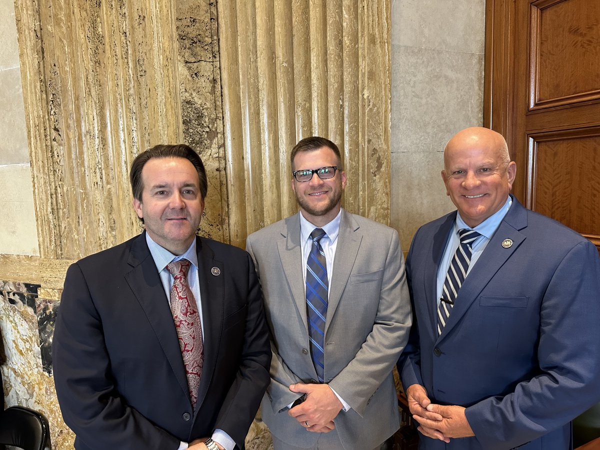 McCormick4LA's tweet photo. My nephew, Pastor Cory Tucker of First Baptist Church of Coushatta, opened the session yesterday with prayer. I was glad to welcome him to the Capitol and thankful that Representative Dennis Bamburg, Louisiana House Dist 5, invited him. https://t.co/OxUpdHk4XB