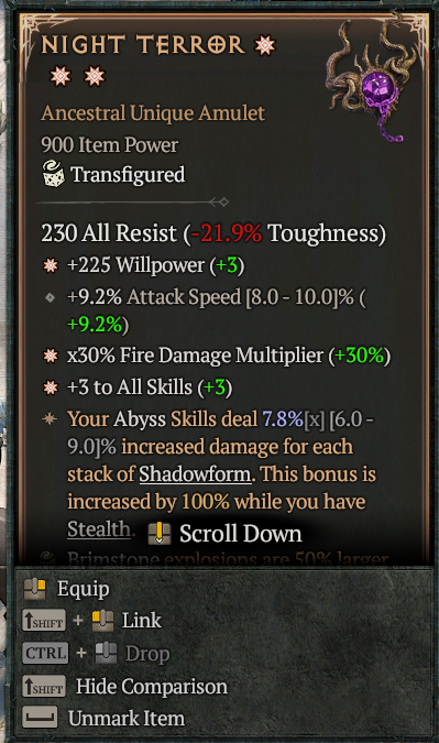 ForeverxAverage's tweet photo. This would have been a nice roll on a Moloch 🥲

#d4 #diablo4 https://t.co/2hTR6nwtK0