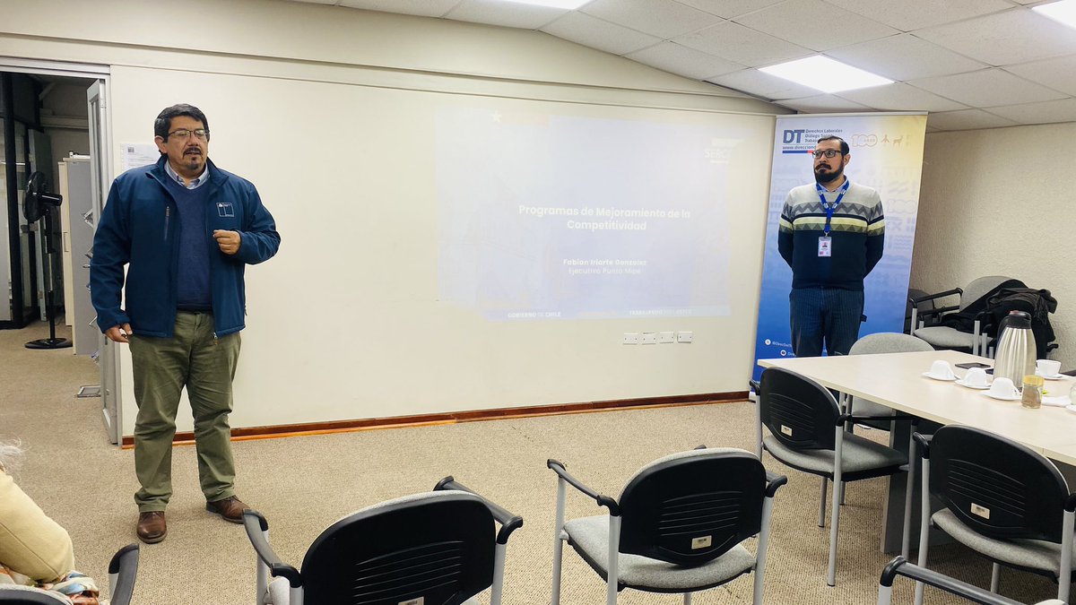 nubledrt's tweet photo. Dirección Regional organizó una Jornada de Capacitación para pequeñas y medianas empresas en Chillán, donde se conversó sobre Trabajo Decente y Equidad de Género y los Instrumentos de Sercotec para el apoyo a las empresas, a cargo del profesional del Área Fabian Iriarte González https://t.co/Ve4boGD6bY