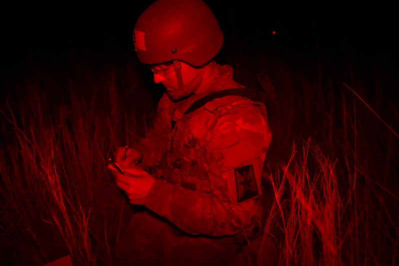NationalGuard's tweet photo. Night vision: activated. Day or night, our Warriors push their limits proving readiness and lethality in all they do. Could you keep up? Sound off below.👇 https://t.co/GKbmelk73V
