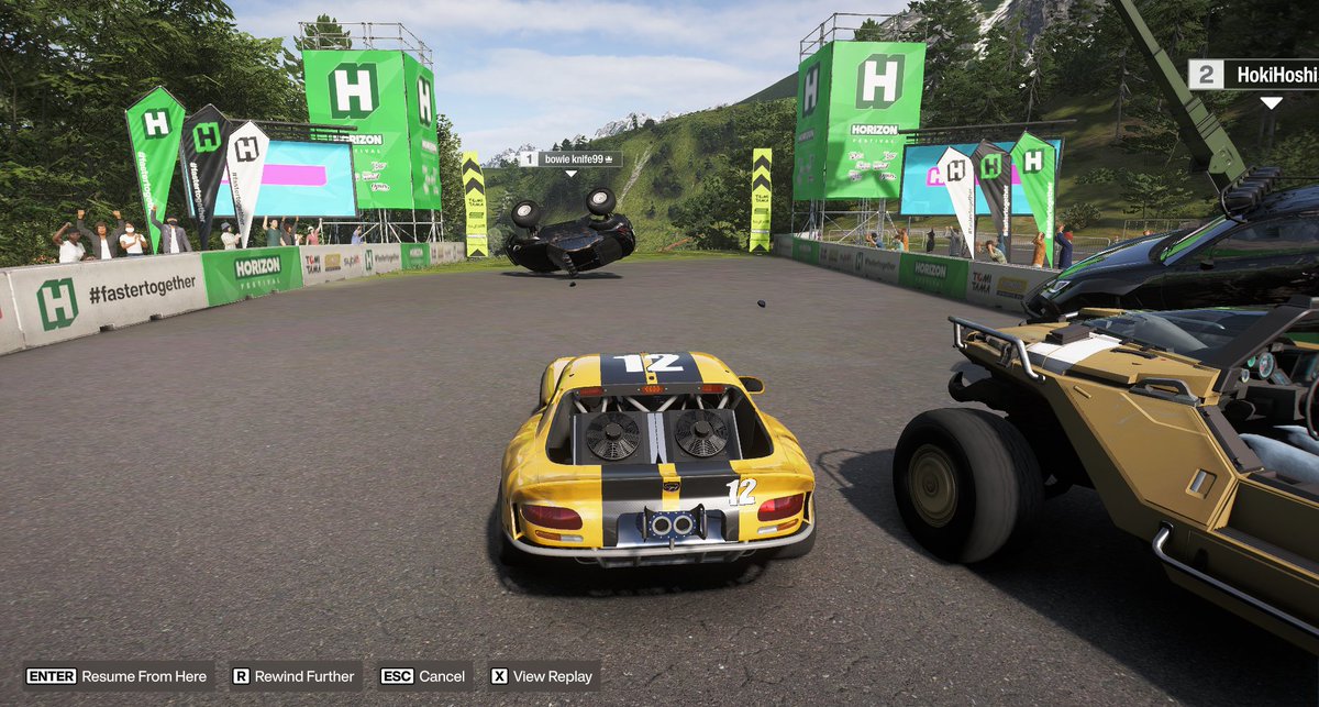 jamescramp11's tweet photo. ave that you silly dickhead #ForzaHorizon６ https://t.co/ZXxi0Ftupz