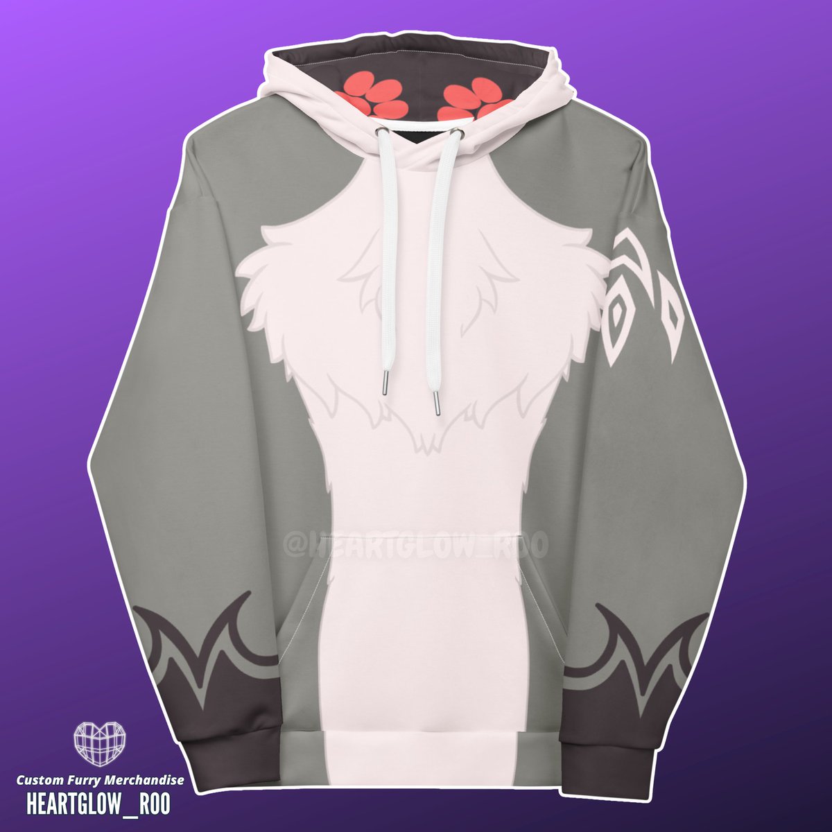 Heartglow_Roo's tweet photo. Custom fursona hoodie design for the February raffle winner @ScodreyS !!! ❤️ https://t.co/QESTqiN7fu