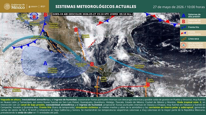 GacetaPerse's tweet photo. #Información de los Estados: 27-05-2026🗞️
*Instalarán estrategia de blindaje contra #Ébola por el #Mundial⚕️
*Sin acuerdos #CNTE con #Gobernación y #SEP; se mantiene plantón magisterial🧑‍🏫👨‍🏫
*#Morena acusa a #Samuel García en la #FGR🚨
https://t.co/Lm3T8s7Uep👈 https://t.co/RGUwCIy2yZ