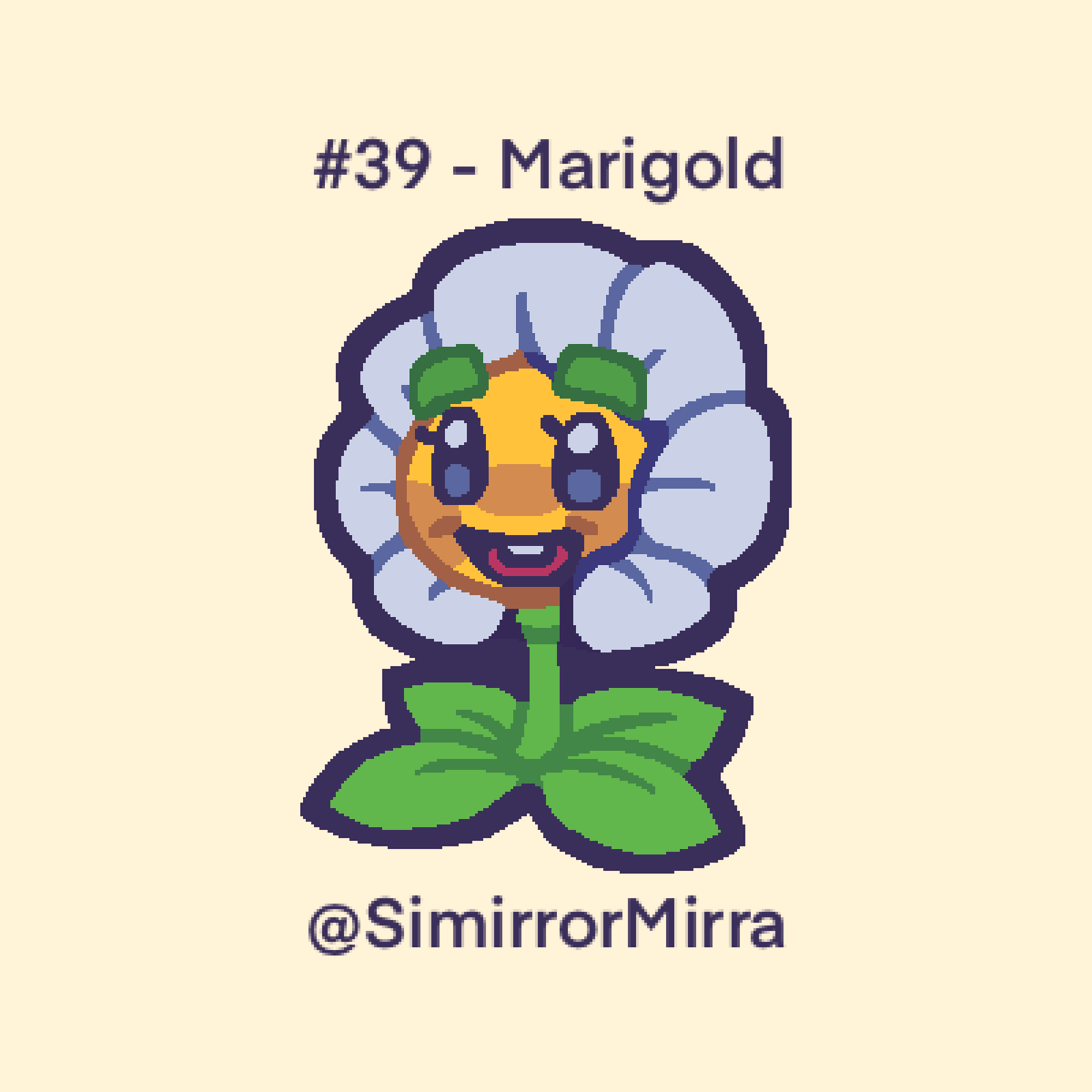 SimirrorMirra's tweet photo. Drawing All The PVZ1 Plants
#39 - Marigold / #40 - Melon-pult
I thought I would post two in one since I have missed so many days.
#plantsvszombies #pvz #pvzfanart #art #procreate #digitalart #drawing #fanart #marigold #melonpult https://t.co/Z3AWKEhow2