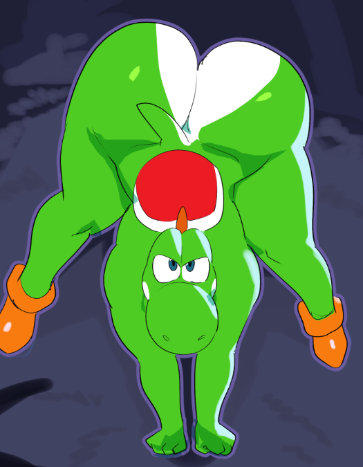 _paulpla's tweet photo. What would you do if a wild Yoshi appeared out of nowhere? https://t.co/evAsFdAtWt