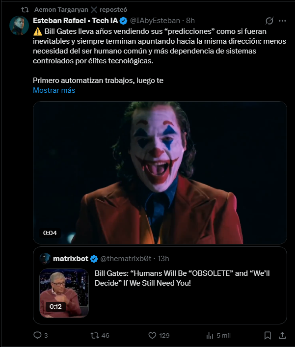 cerdalider's tweet photo. De qué sirve que hagan advertencias, predicciones o que compartan la última encíclica como manual de la Izquierda si no se han apropiado de la tecnología para expresar el discurso. Aunque se pasen a Linux no tienen un criterio de lo que es un buen software. Todo está perdido. https://t.co/Y4JAIEbf8L