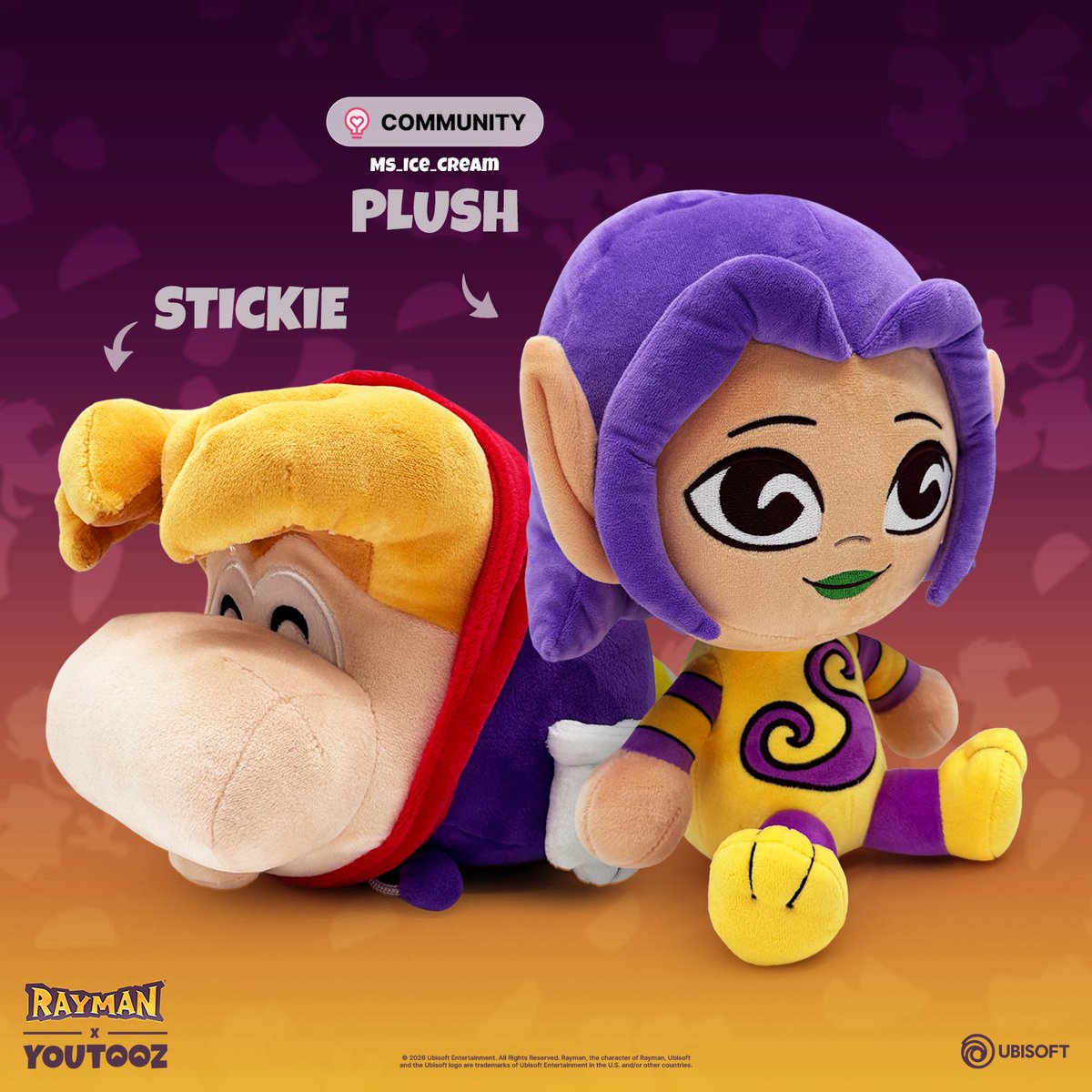 youtooz's tweet photo. i think i have an idea… 💡

#rayman returns with a new plushie collection✌️pre-orders open on june 1st at 3pm est 🧚‍♀️ https://t.co/OSiJDxbMnc
