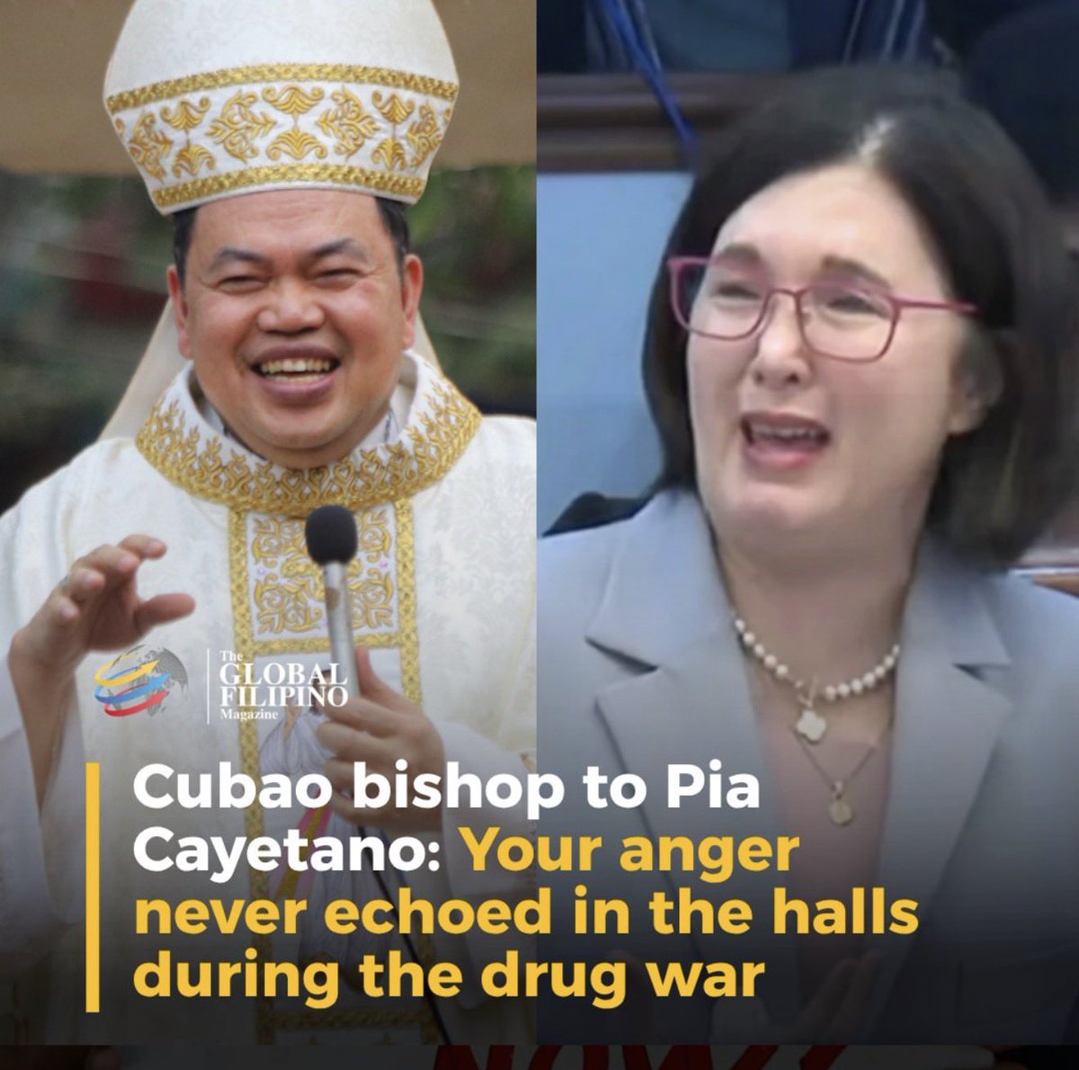_rainbowfighter's tweet photo. Takot na takot po siya (@piacayetano)… 

Pero dedma sa mga biktima ng extrajudicial killings (EJK)… 

Isa ka pang punyeta!!! https://t.co/xjWC5mghDt