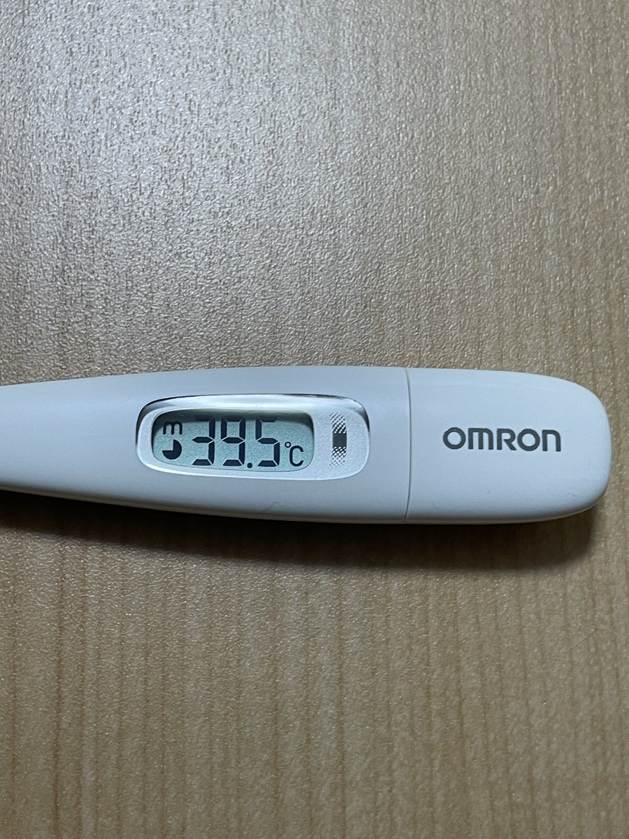 cyoca1's tweet photo. こんばんは🌙
昨晩夕食後にぶるぶる寒気🥶
39.5℃😱
まだ上がりそうな気配でしたがとりあえずロキソニンと抗生物質服用し、ガリガリ君食べてから就寝🛌
先ほど目が覚めたので熱計ると37.7℃まで下がってました。
さすがガリガリ君👍
明朝には平熱、平常運転できそうかな🫠
最近、休薬週の発熱が多い😤 https://t.co/2H2oEa8oz7