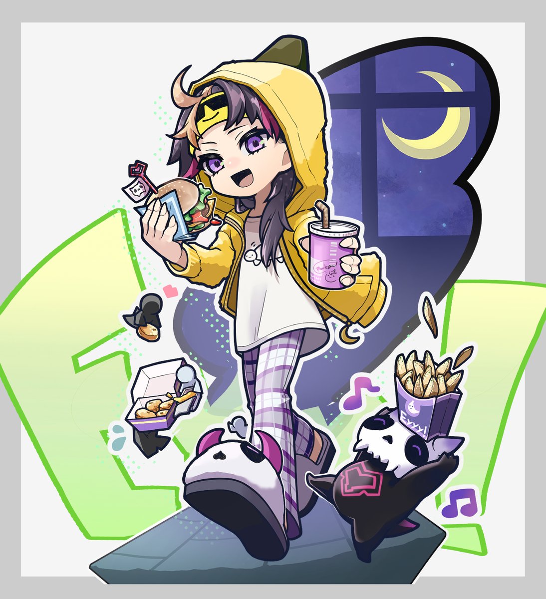 nito_digit's tweet photo. Slumber party‼
#Yaminoart https://t.co/L3KMg5Aq45