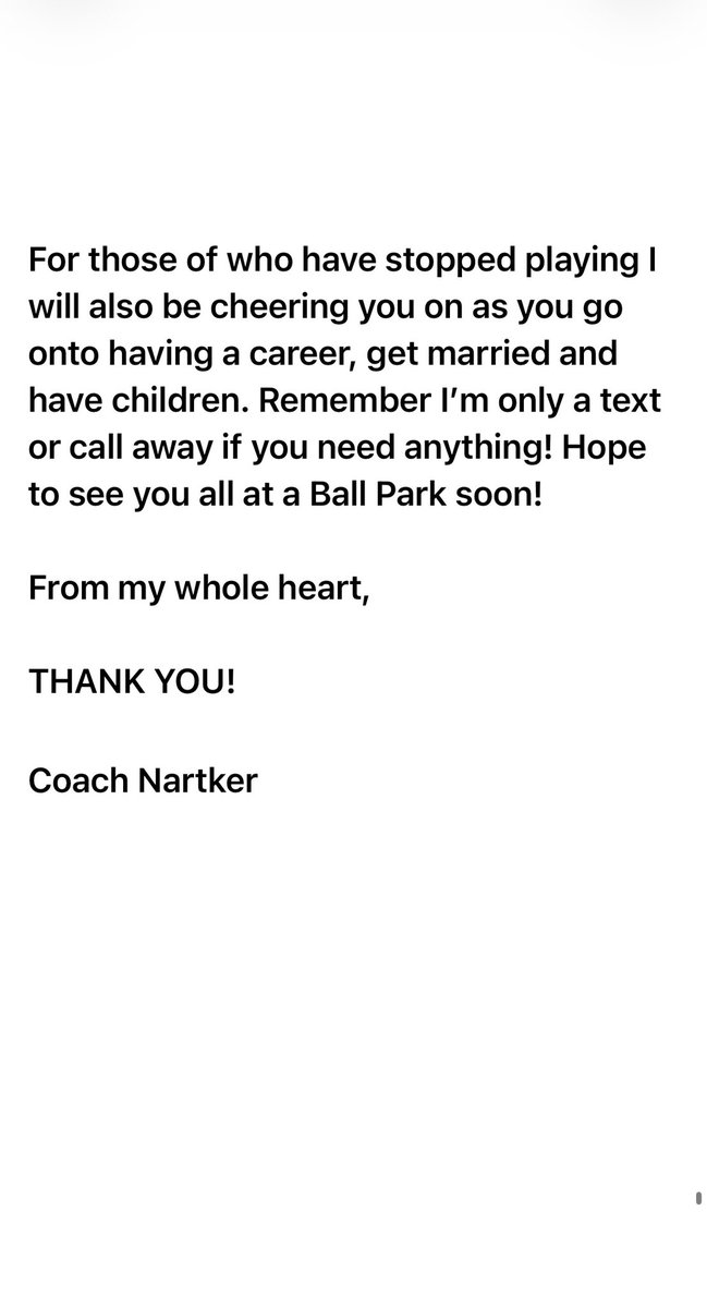 GregNartker's tweet photo. Retirement Letter! Please read!! Thank you to all!! https://t.co/AMSqcQvlAz