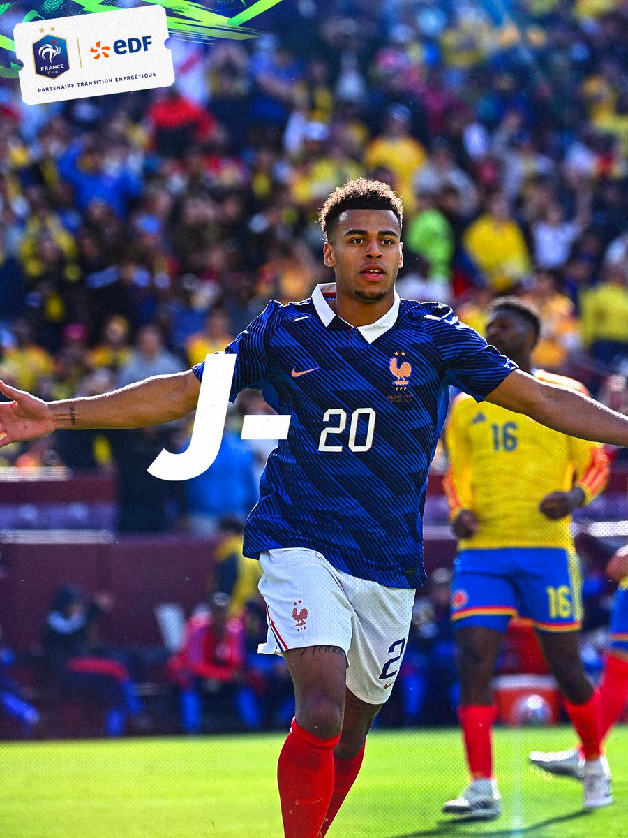 EDF_Foot's tweet photo. Le compte à rebours est lancé ⏳ Allez les Bleus !
#EDFFoot https://t.co/CYwb2c0wD6