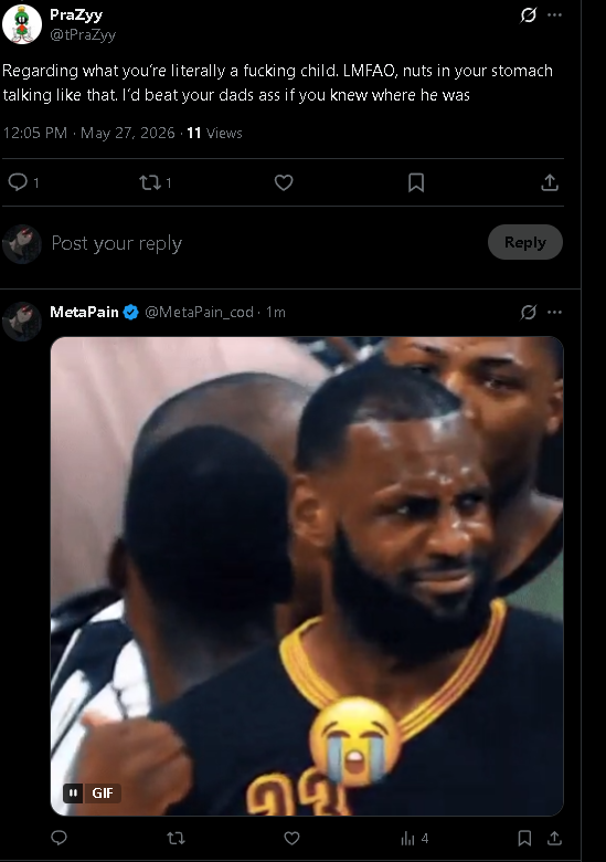 MetaPain_cod's tweet photo. This a grown man btw 😭 https://t.co/tKfjDqylFE