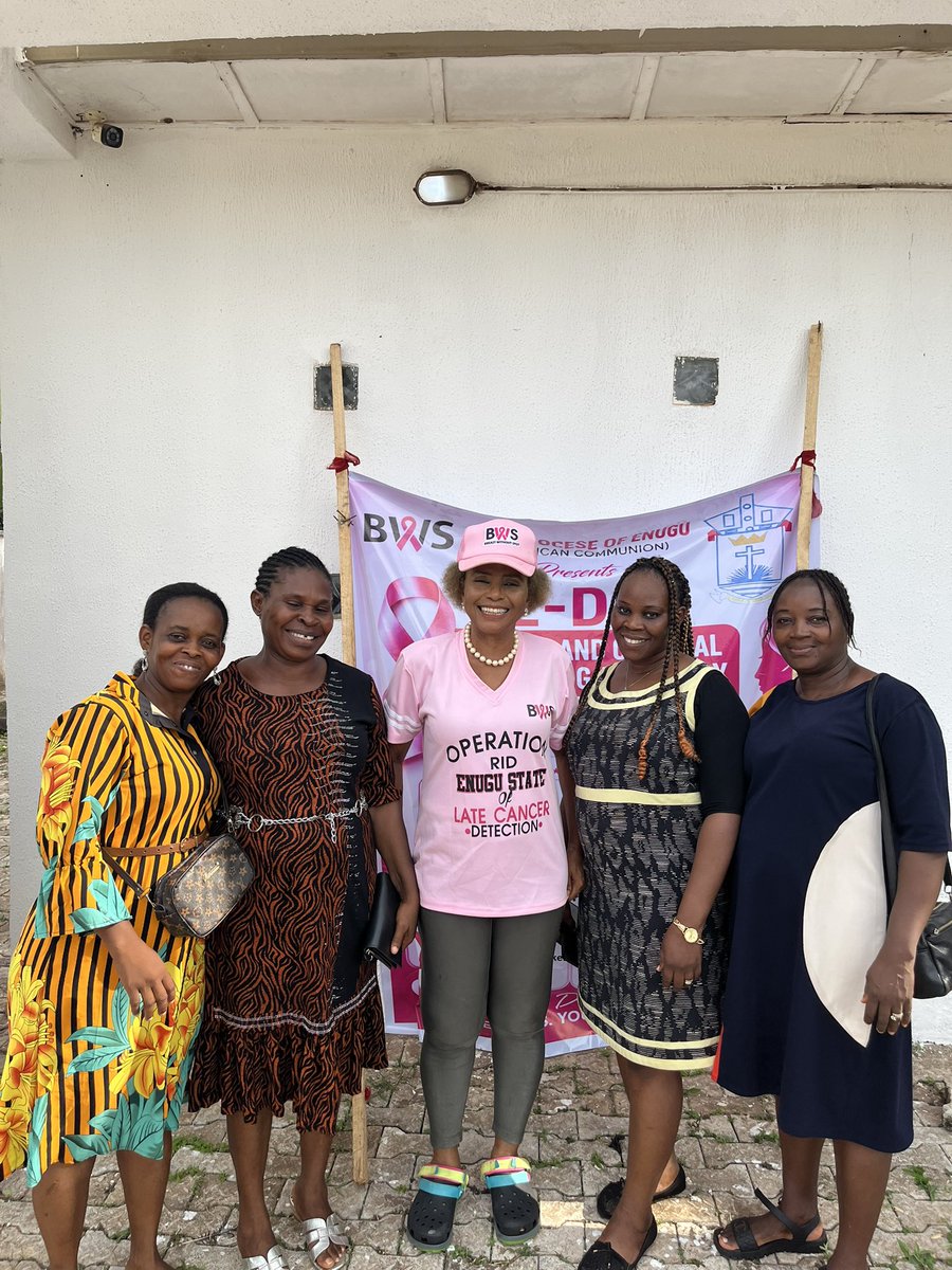 PinkyProf's tweet photo. Happy Children’s day!
What do you know, Pinky Prof was Babysitting for Participants, as they checked in to be screened! 
We screened 167 Clergy wives  over the past  2 Mondays, on the instance of the magnanimity of our Lord Bishop of Enugu Diocese, Professor Samuel Ikeh!! https://t.co/kXx0LZFPHk