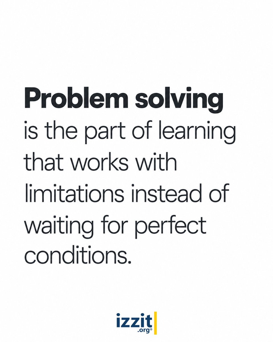 izzit_org's tweet photo. Now what?

That’s the gap problem solving closes: learning how to adjust, test, and keep moving when the answer isn’t already there. https://t.co/xbjGCAeaTA