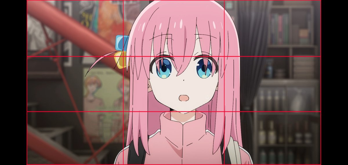 cat_thankyou's tweet photo. ちなみにアニメだからって目と口の価値が逆転するなんてことはなくて、むしろアニメのほうが目をフレームの中心に寄せたほうが印象良いことが多いと思いますよ。 https://t.co/hydcFGrNUI