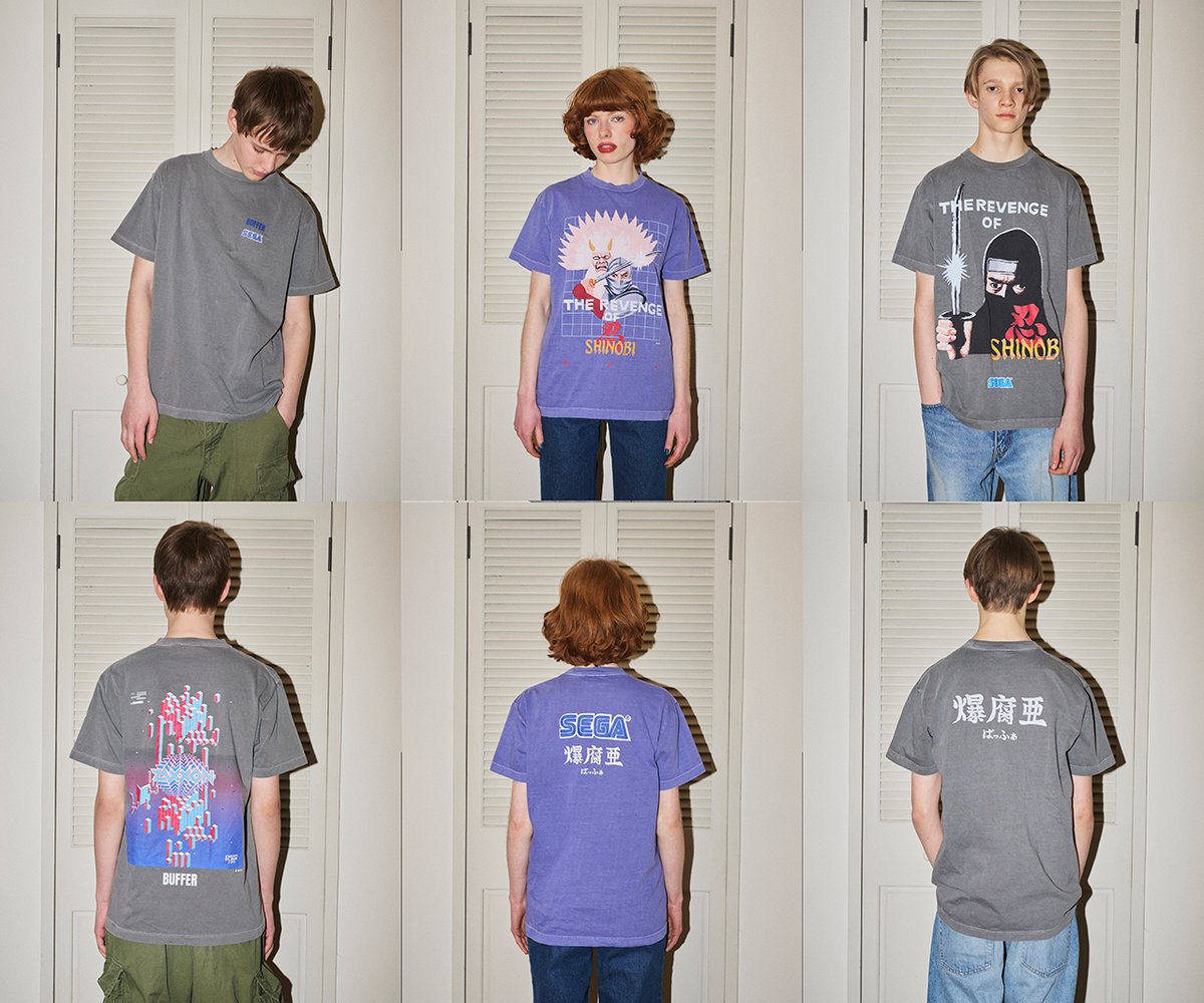 Buffer x SEGA Collaboration! A special collaboration collection
