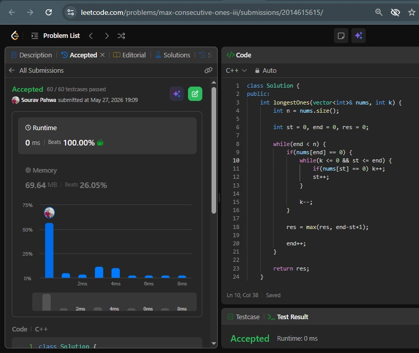 SouravPahwa9's tweet photo. #100DaysOfCode - Day 123
๐ง Total: 4 hr
๐DSA: 3 hr
๐นEdit Distance
๐นMax Consecutive Ones III
๐นTask Scheduler
๐งฉSD: 1 hr
๐นJava setup on local machine
๐นStarted Java for C++ Coders playlist for LLD prep
#buildinpublic #DSA #DP #SlidingWindow #Greedy #SystemDesign #LLD https://t.co/YVJL8tCroR