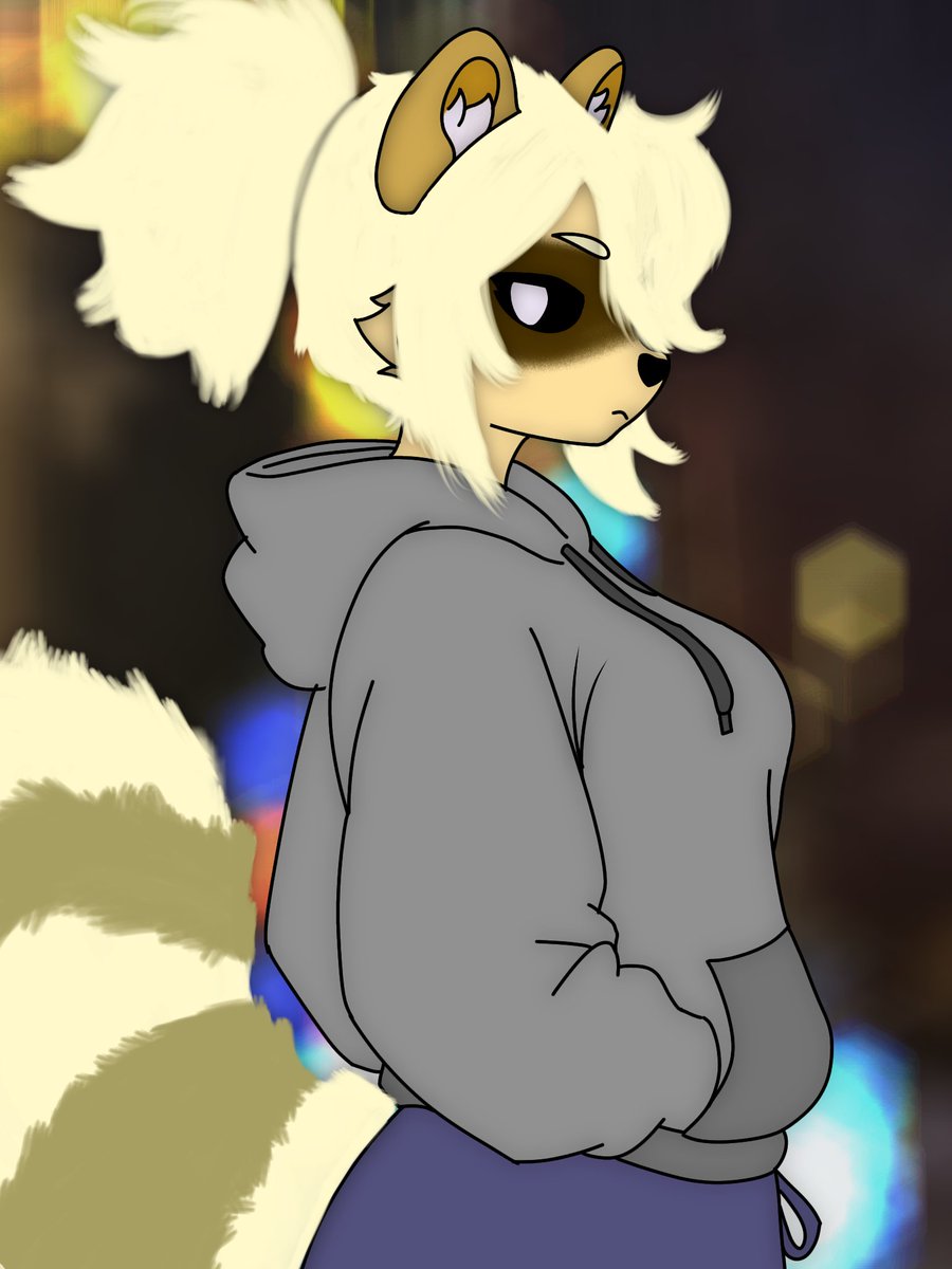 d1magurl's tweet photo. @DLuck20642500 The Blonde Raccoon :3c 💛🦝 https://t.co/Dm6mn54yyX