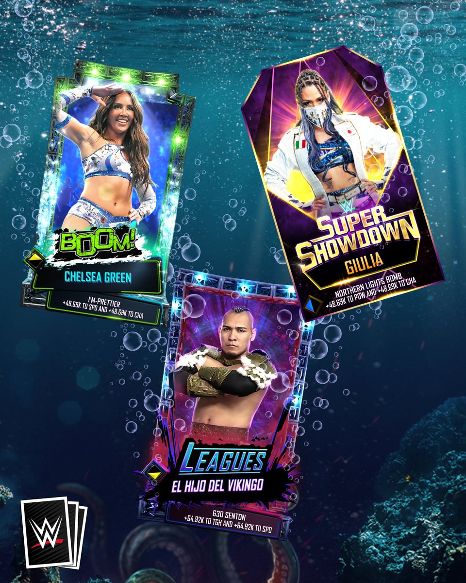 WWE SuperCard tweet media