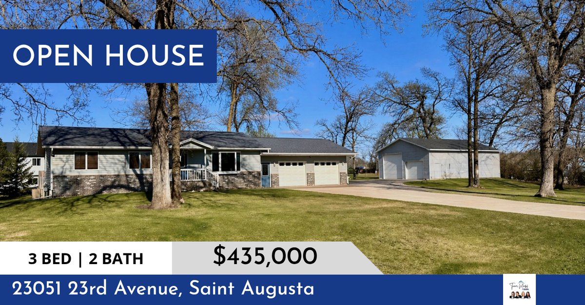 cherylklinkner's tweet photo. Home on 1 ACRE with a 30x40 shop! 3 Bed/2 Bath with possible 4th in Basement.
Come to the Open House or give me a call at (320) 241-4647 to book a private showing!

Cheryl Klinkner
Premier Real Estate... https://t.co/N038EpG0WR https://t.co/z3ur40TUS3