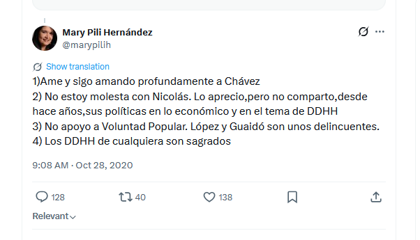 Noelia Belén Izarza 🇻🇪🇺🇸 tweet media