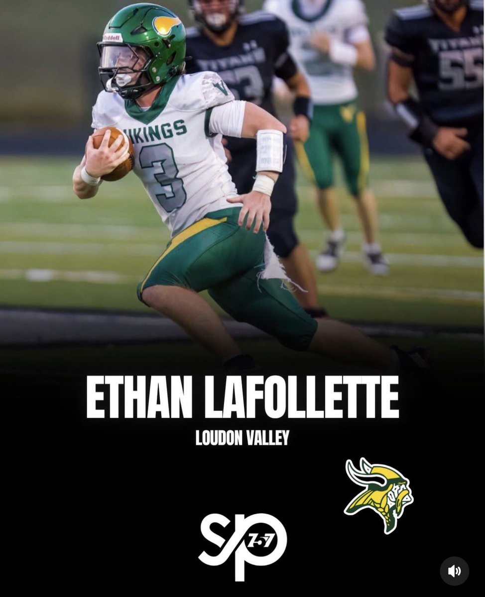 ethanlaf3's tweet photo. Appreciate @sportsplug757 showing love.  Staying locked in and ready to make some noise!! 🚨

@CoachDaveBishop @FBvikingstrong https://t.co/22EyRX25CU