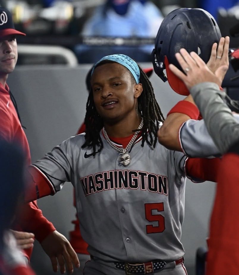 SleeperNats's tweet photo. MLB Offensive WAR Leaders in 2026:

1) James Wood (2.8)

2) CJ Abrams (2.7)

SUPERSTARS‼️

#Natitude https://t.co/nNqlGAOOBY