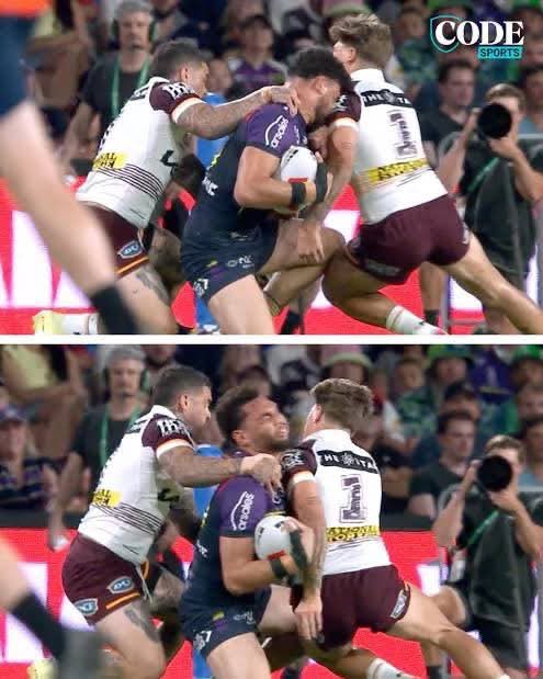 bails_7_'s tweet photo. @LachlanJeffery Not even a sin bin in the 2025 Grand Final - with Klein in the box. Make it make sense. https://t.co/Xr50B2uNmy