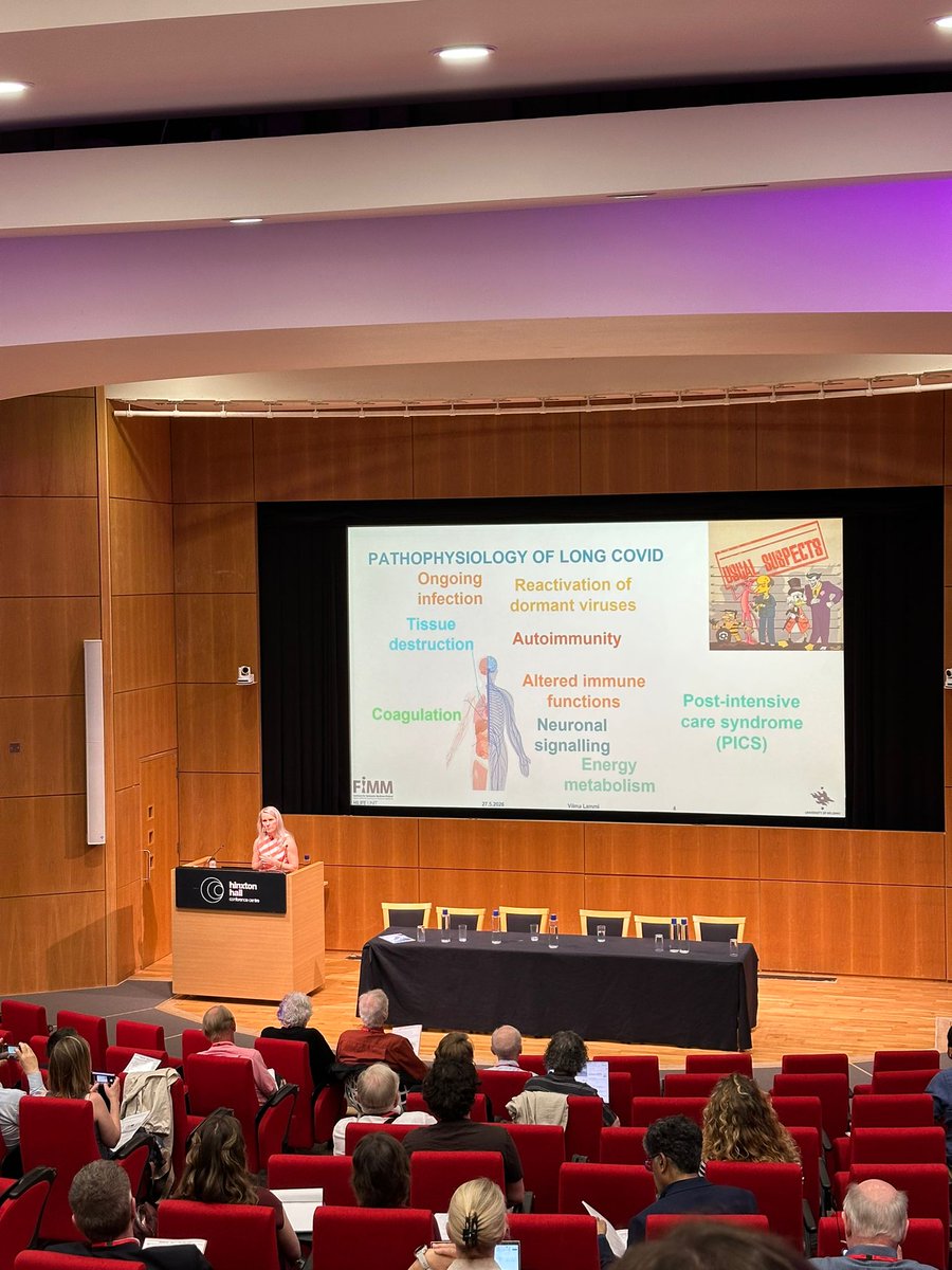 YoungEmerg's tweet photo. Day 1 | Session 2: Genomics, chaired by Elisa Oltra.

Exploring T cell dysregulation in ME, genetic variants shared between Long COVID and ME/CFS, and precision medicine approaches to patient stratification.

#BREMC15 @InvestinMEResearch #MECFS #Genomics https://t.co/DXT2q4qV5V