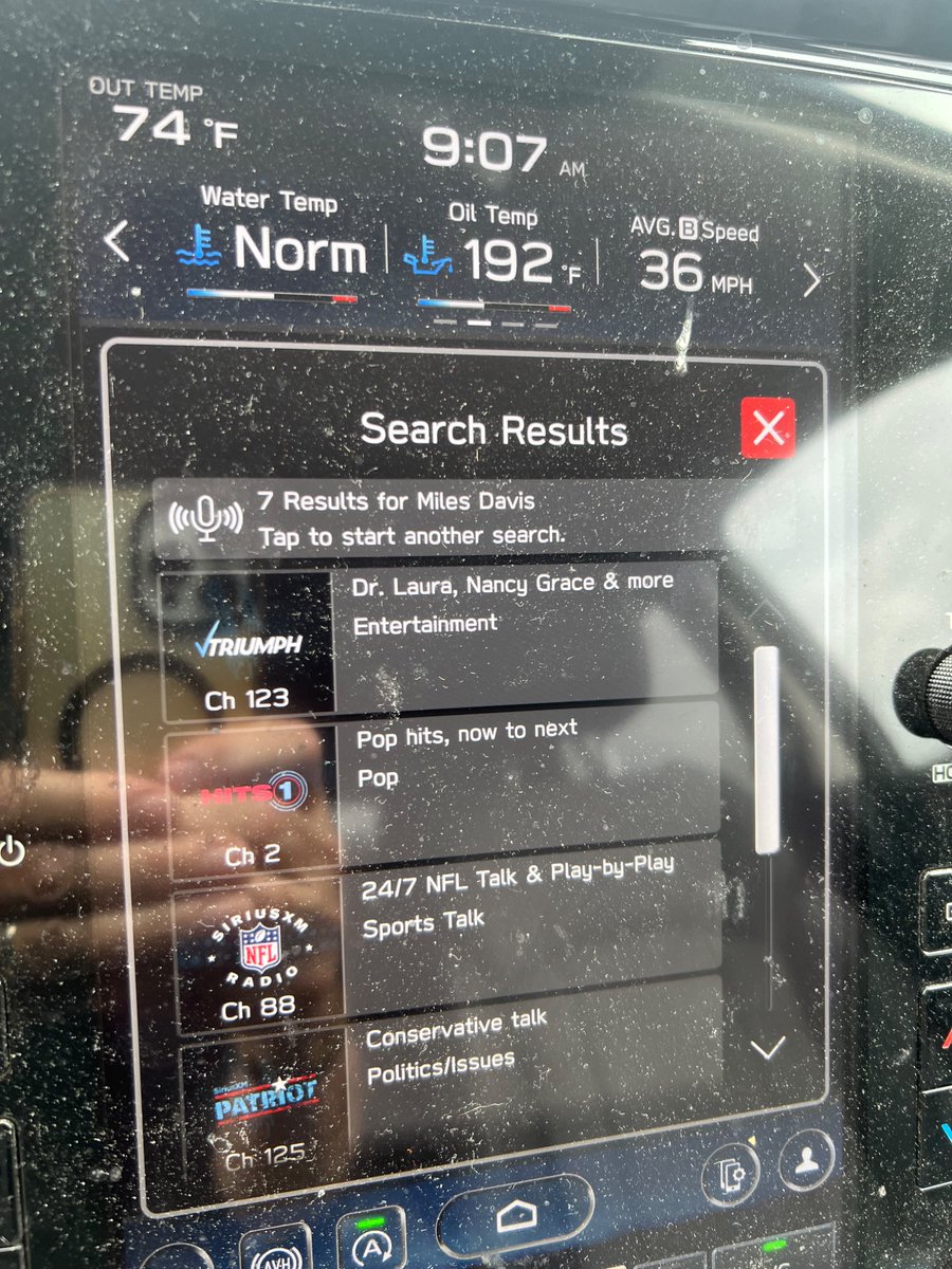 pmckay's tweet photo. Hey @SIRIUSXM your search feature could use a little help. https://t.co/m3cNQLlsL4